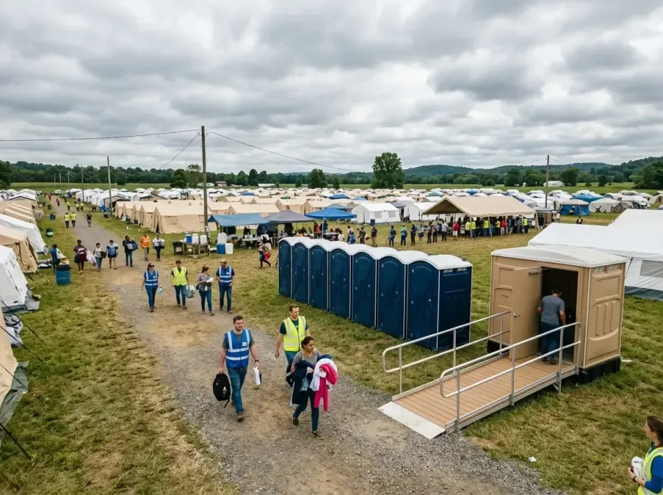 disaster-relief-camp-restrooms-010 — frequently asked questions, Dumpster & Portable Bathrooms Rental in Lowesville, NC